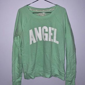Victoria’s Secret cozy crewneck angel sweater